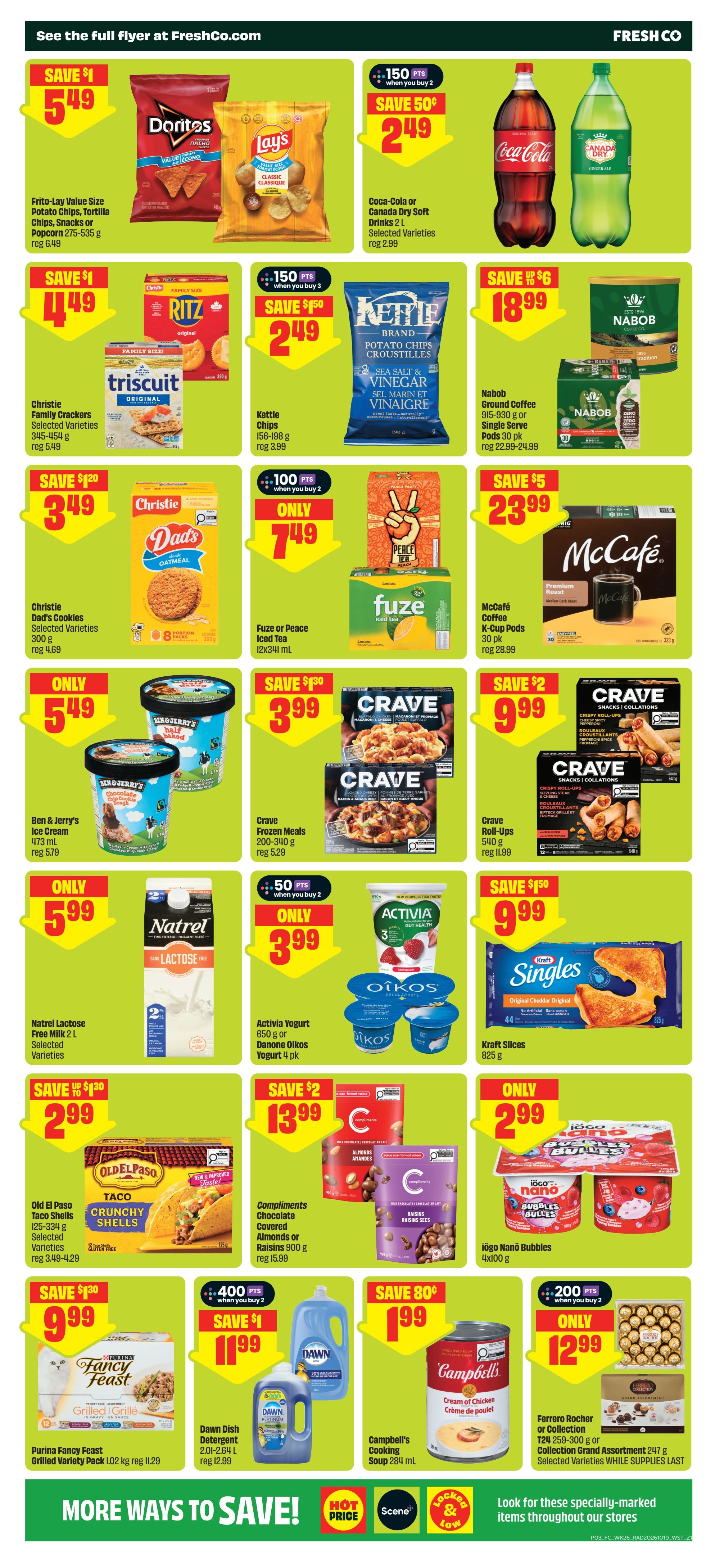 FreshCo (West) Flyer October 22 to 28