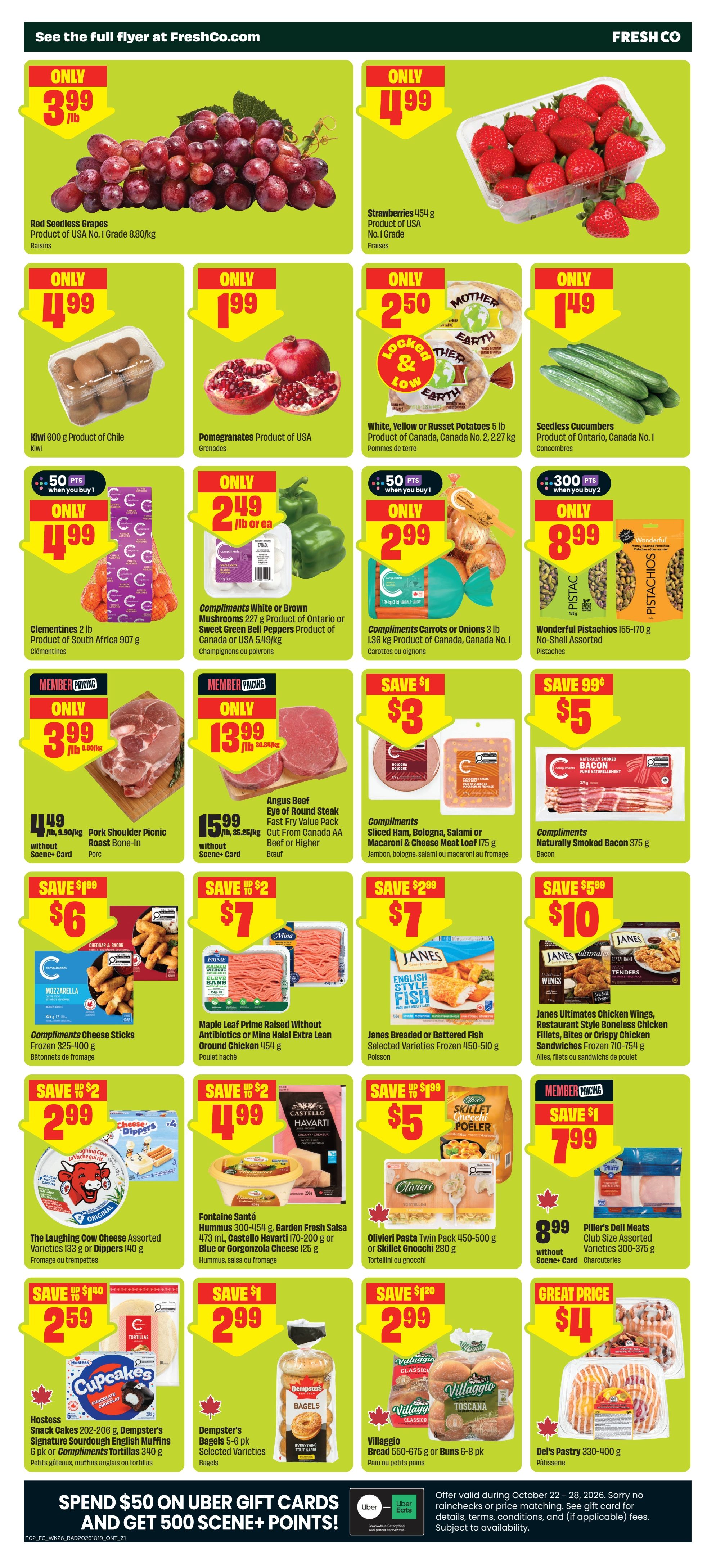 FreshCo (ON) Flyer October 22 to 28