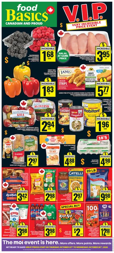 Food Basics Flyer October 22 to 28