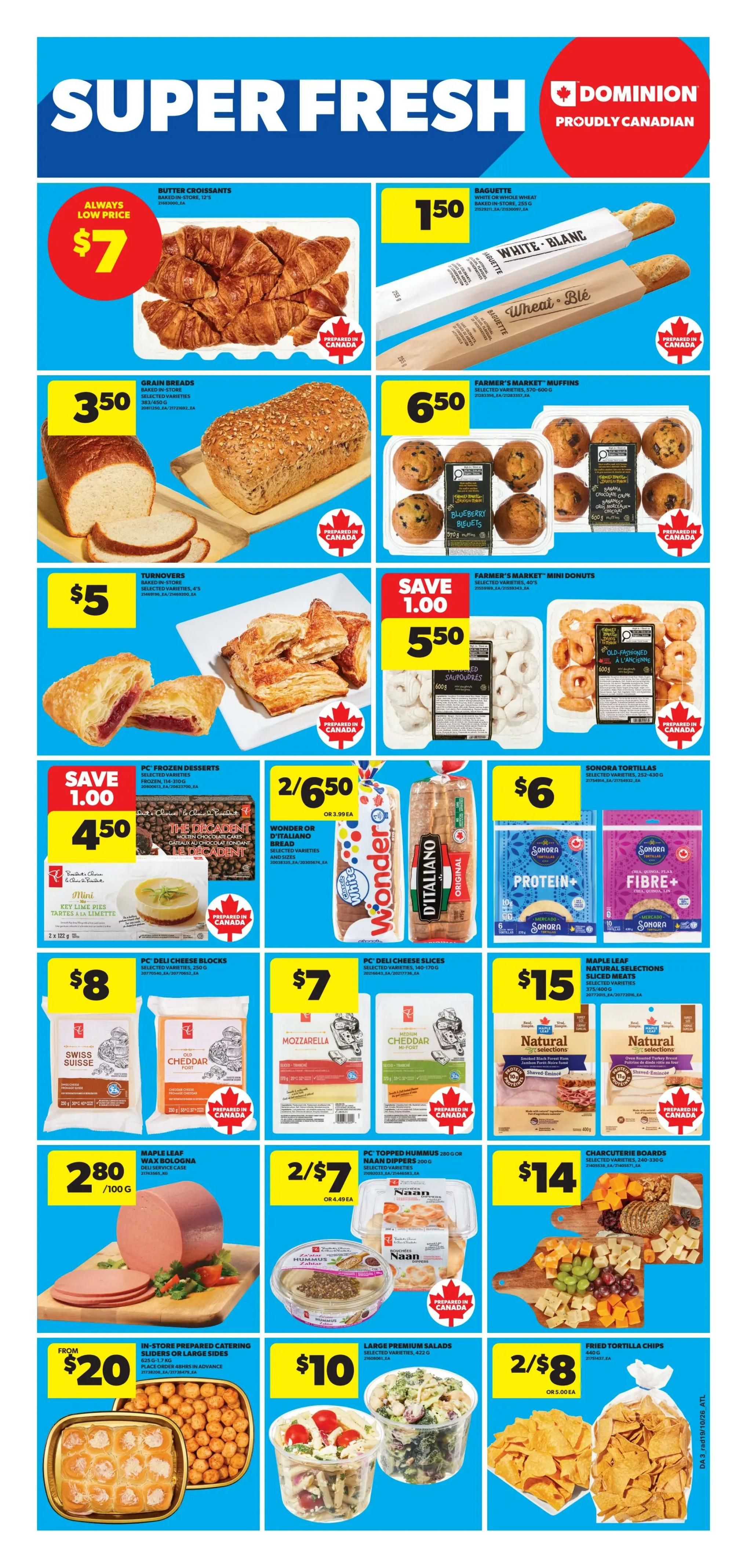 Dominion Flyer October 22 to 28