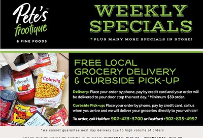 Pete's Fine Foods Flyer July 23 to 29