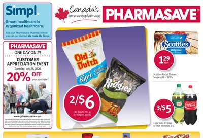 Pharmasave (SK & MB) Flyer July 24 to 30