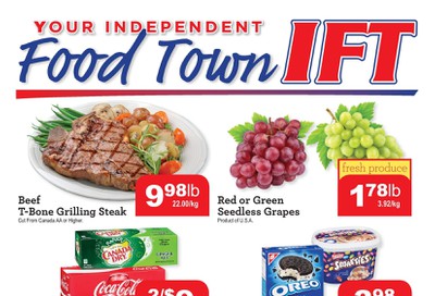 IFT Independent Food Town Flyer July 24 to 30