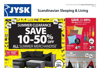 JYSK Flyer July 23 to 29