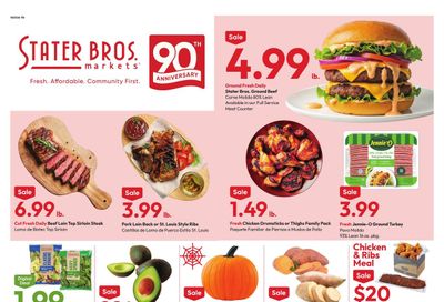 Stater Bros. Markets Weekly Ad October 21 - 27, 2026