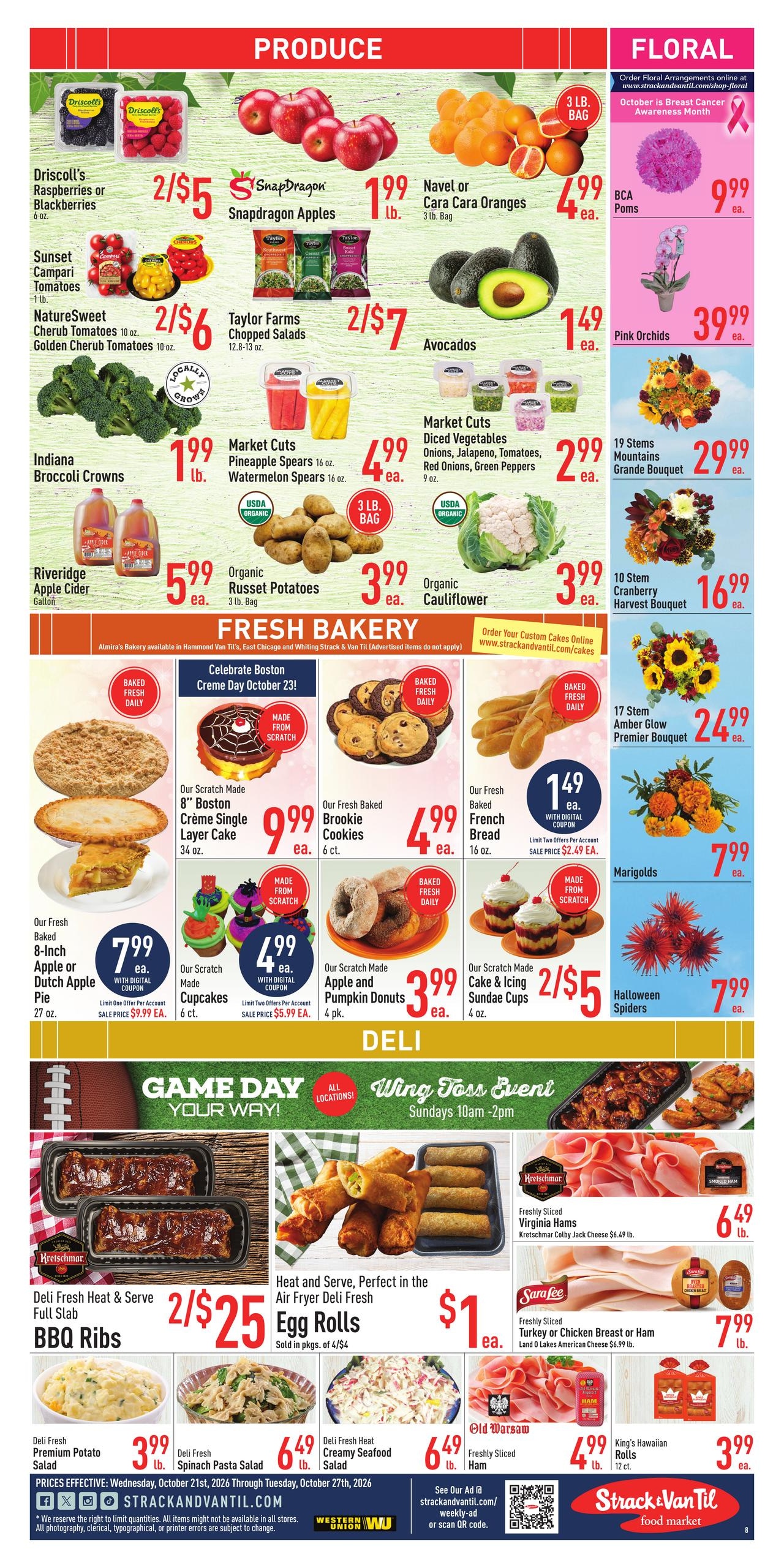Strack & Van Til Weekly Ad October 21 - 27, 2026