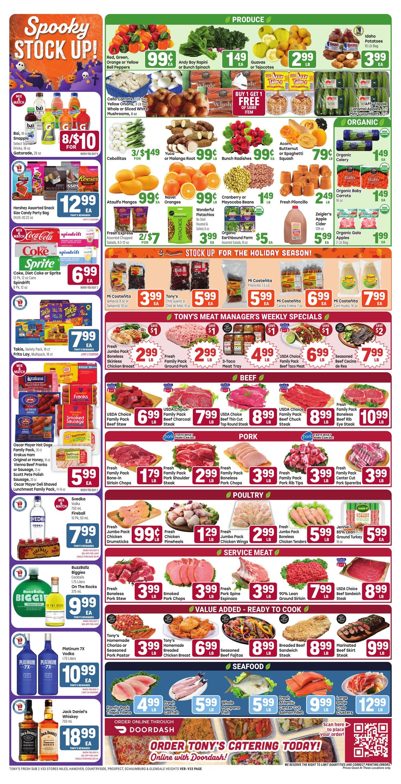 Tony's Fresh Market Weekly Ad October 21 - 27, 2026