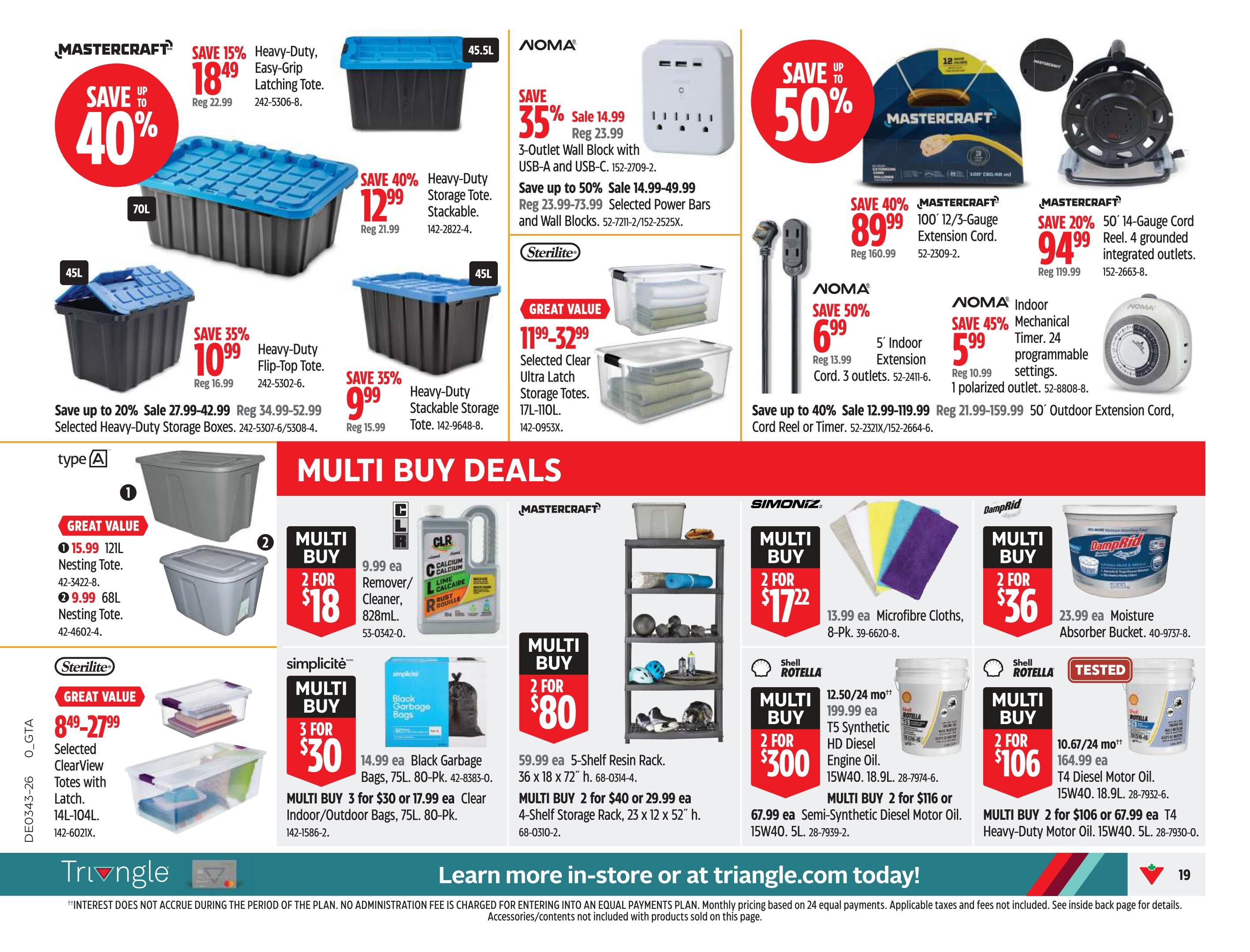 Canadian Tire (ON) Flyer October 23 to 29