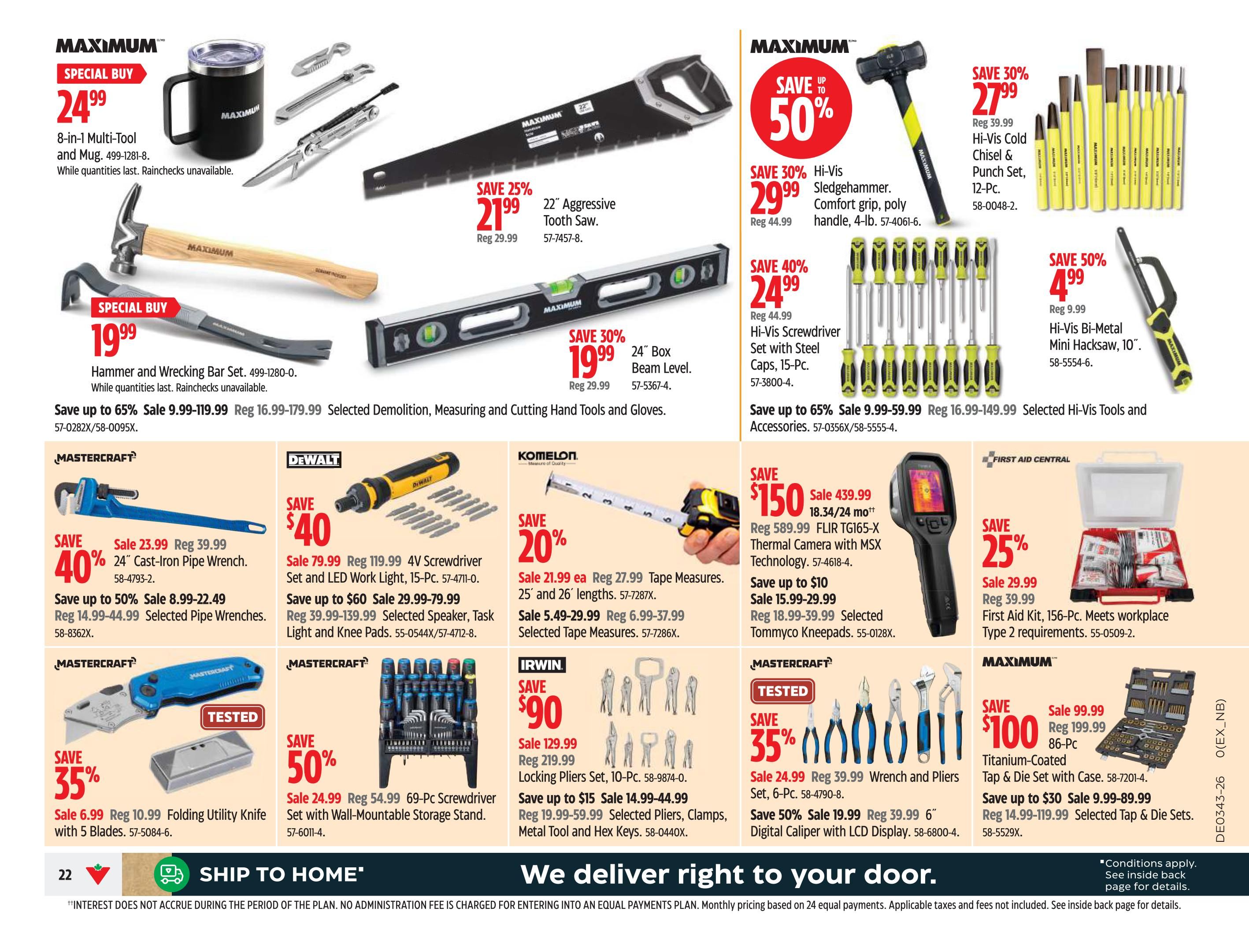 Canadian Tire (ON) Flyer October 23 to 29