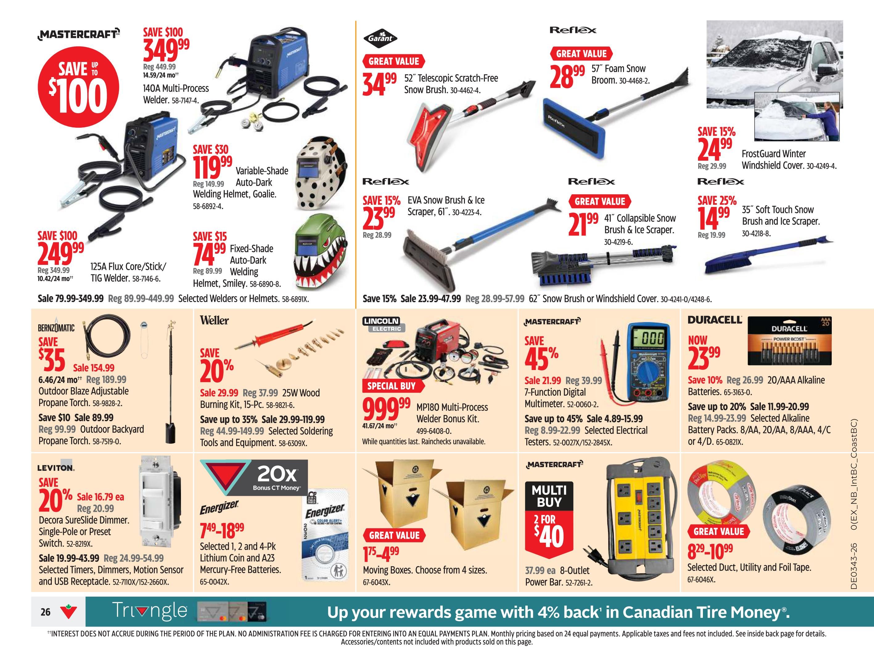 Canadian Tire (ON) Flyer October 23 to 29