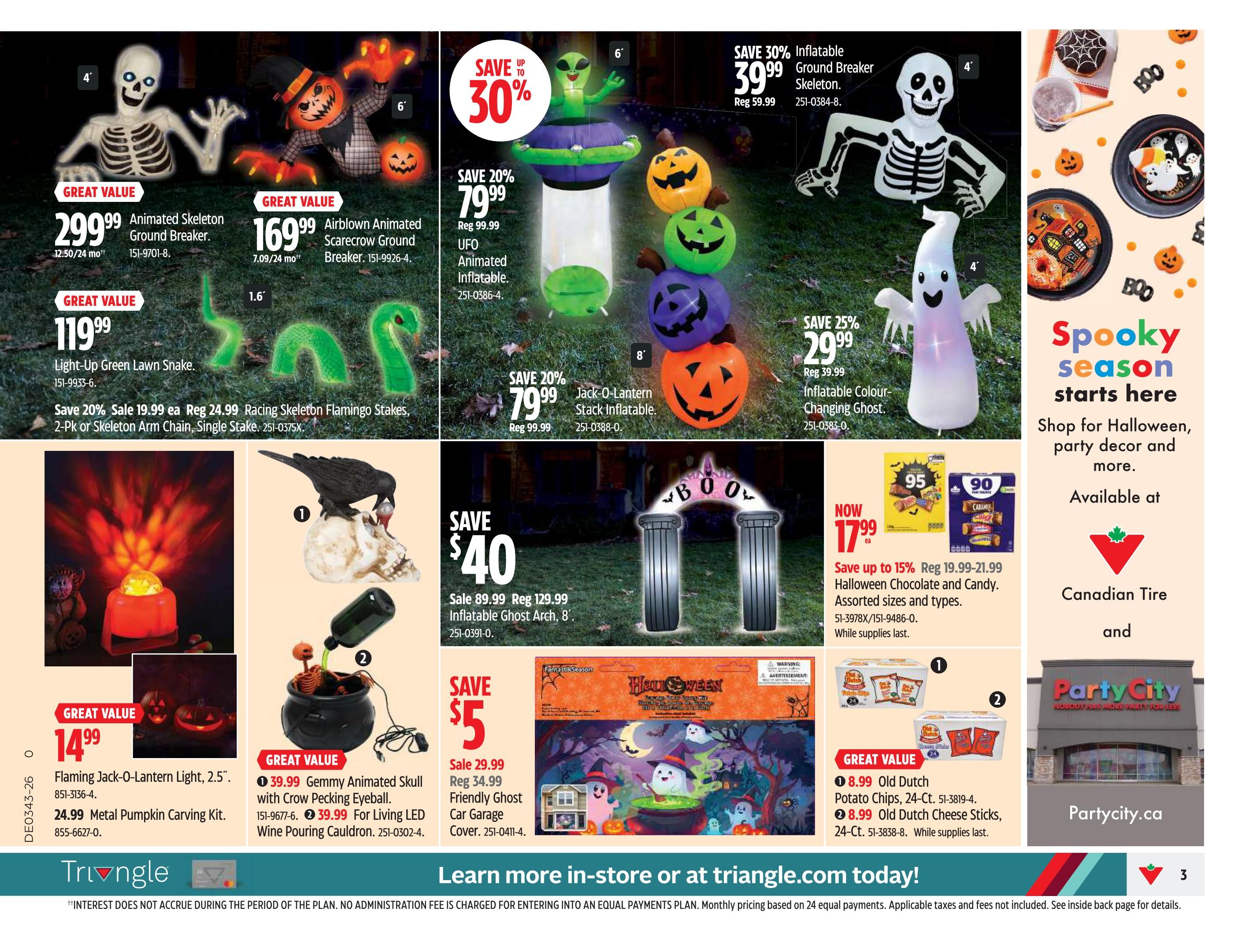 Canadian Tire (ON) Flyer October 23 to 29