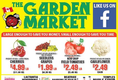 The Garden Market Flyer July 24 to 30