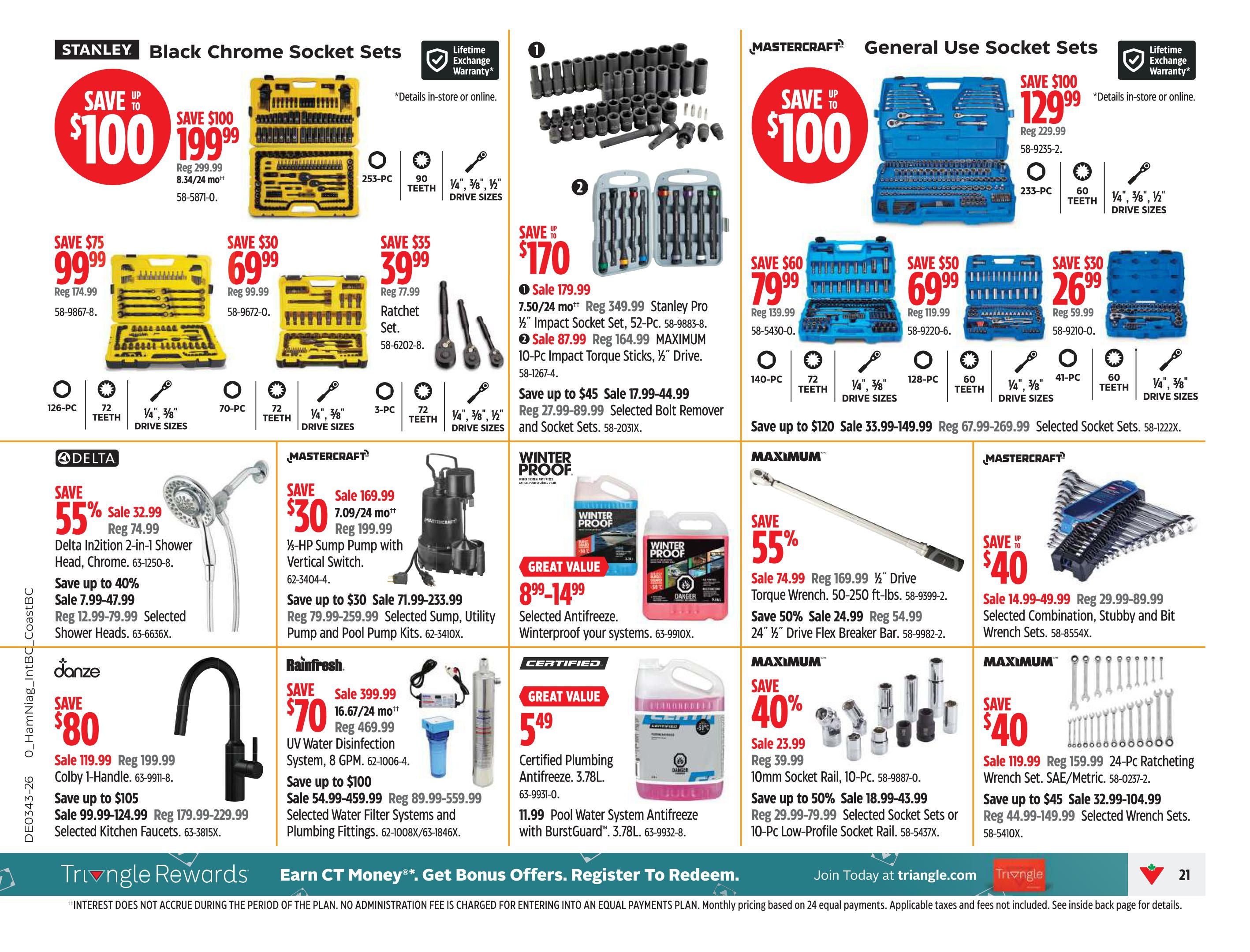 Canadian Tire (West) Flyer October 23 to 29
