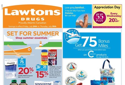 Lawtons Drugs Flyer July 24 to 30