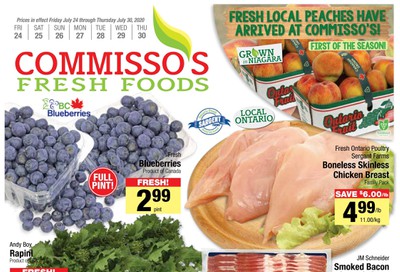 Commisso's Fresh Foods Flyer July 24 to 30