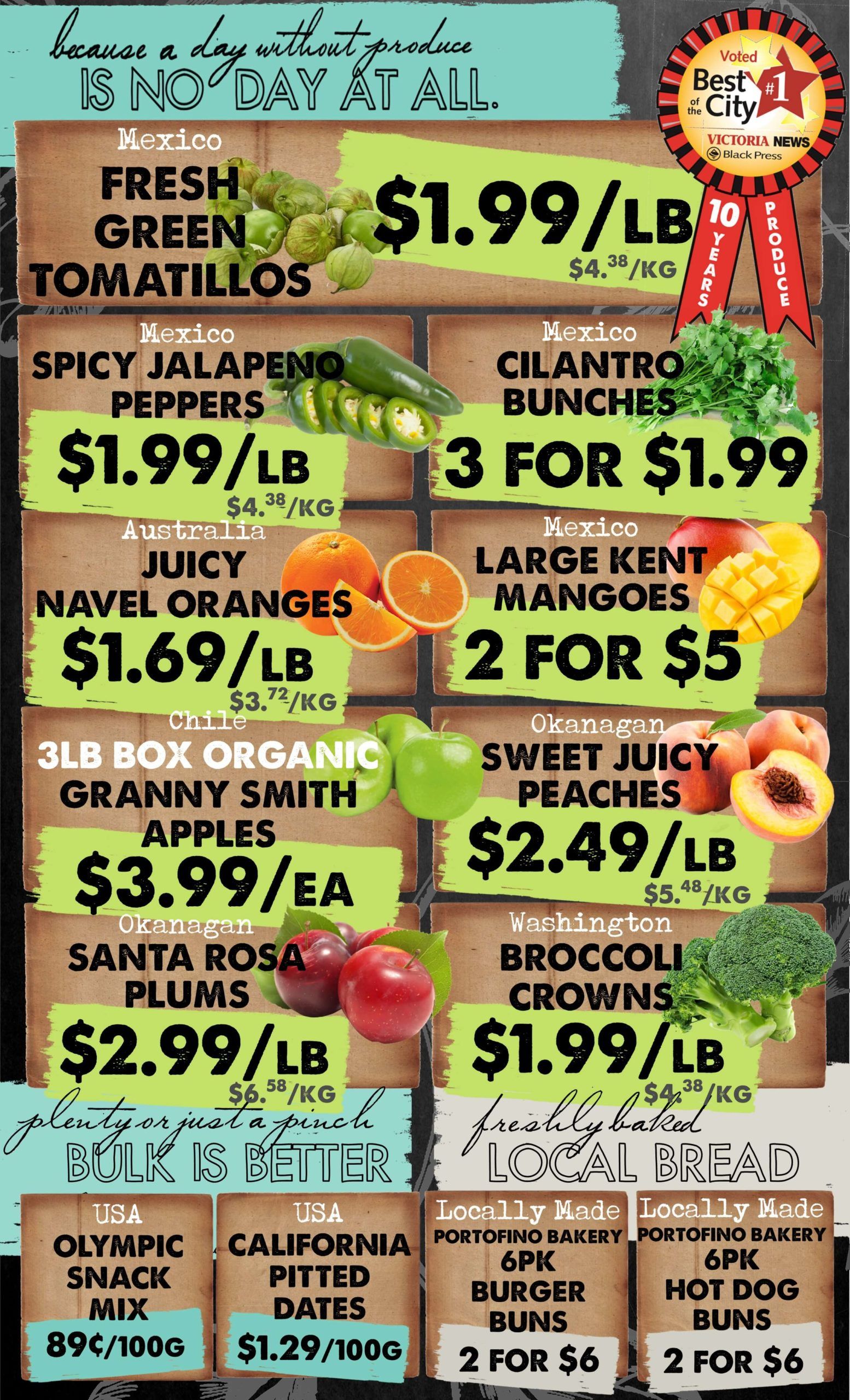 The Root Cellar Flyer July 23 to 29