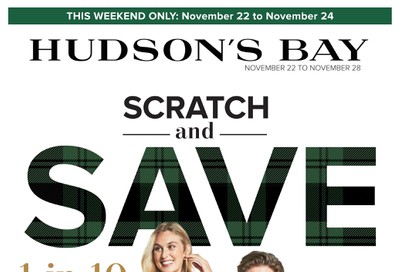 Hudson's Bay Flyer November 22 to 28