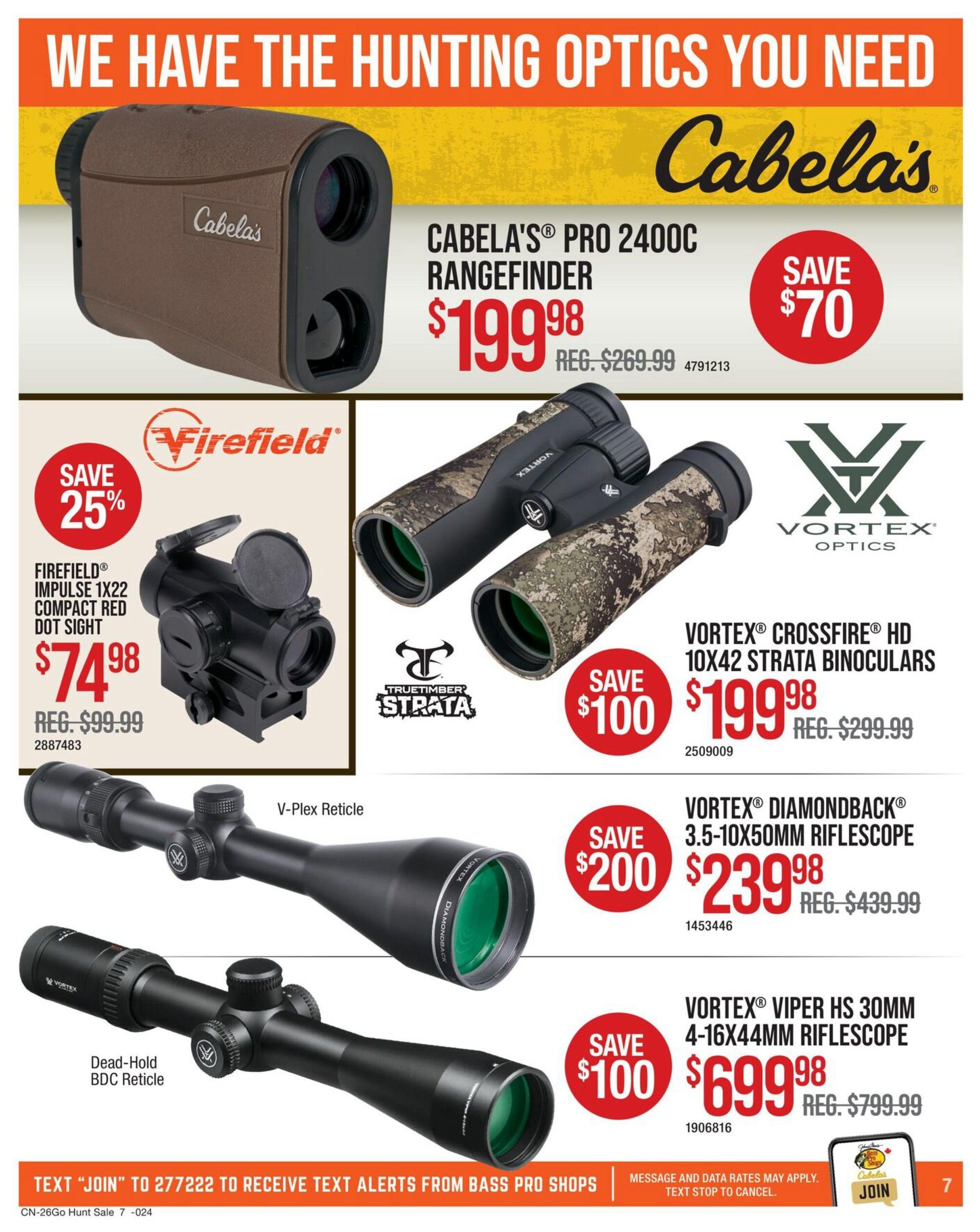 Bass Pro Shops Flyer October 22 to November 4