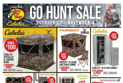 Cabela's Flyer October 22 to November 4