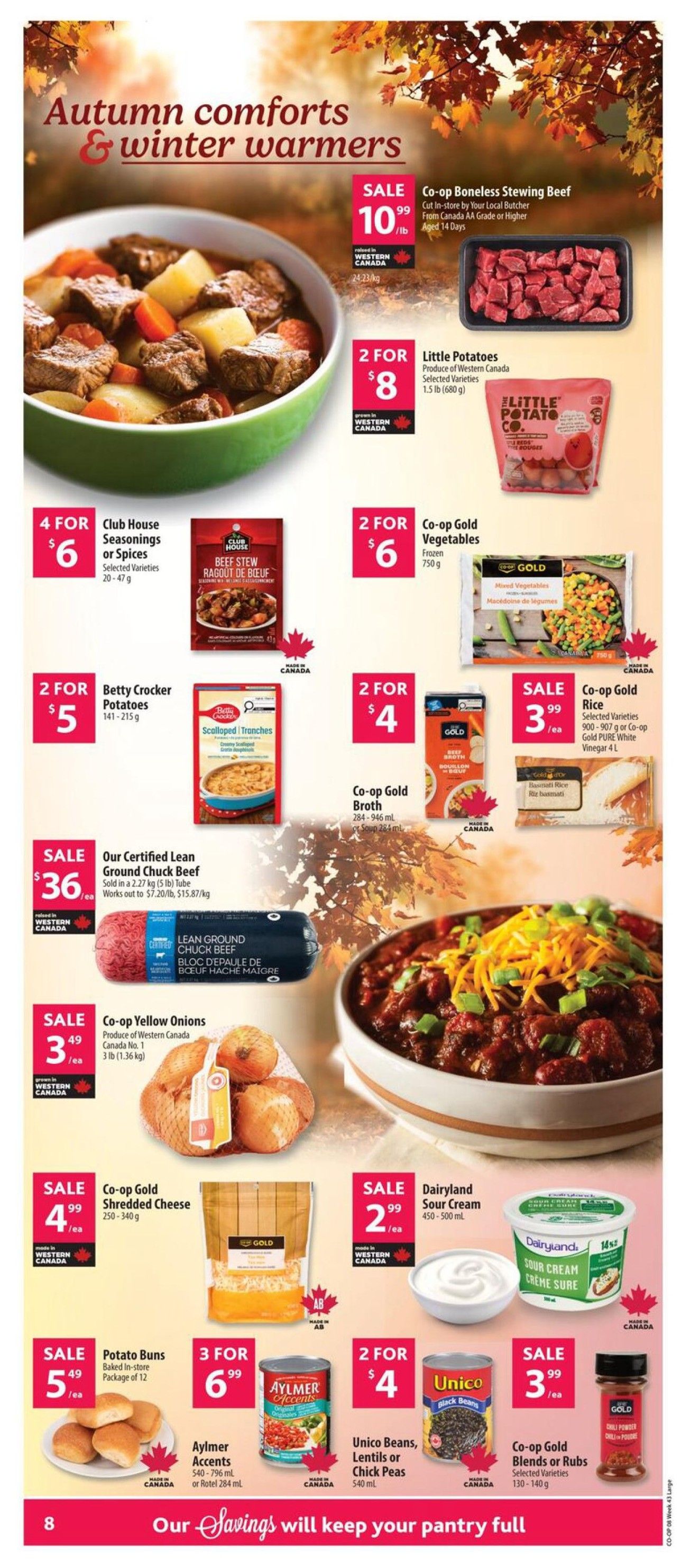 Co-op (West) Food Store Flyer October 22 to 28