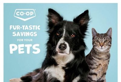 Co-op (West) Fur-tastic Savings For Pets Flyer October 22 to November 11