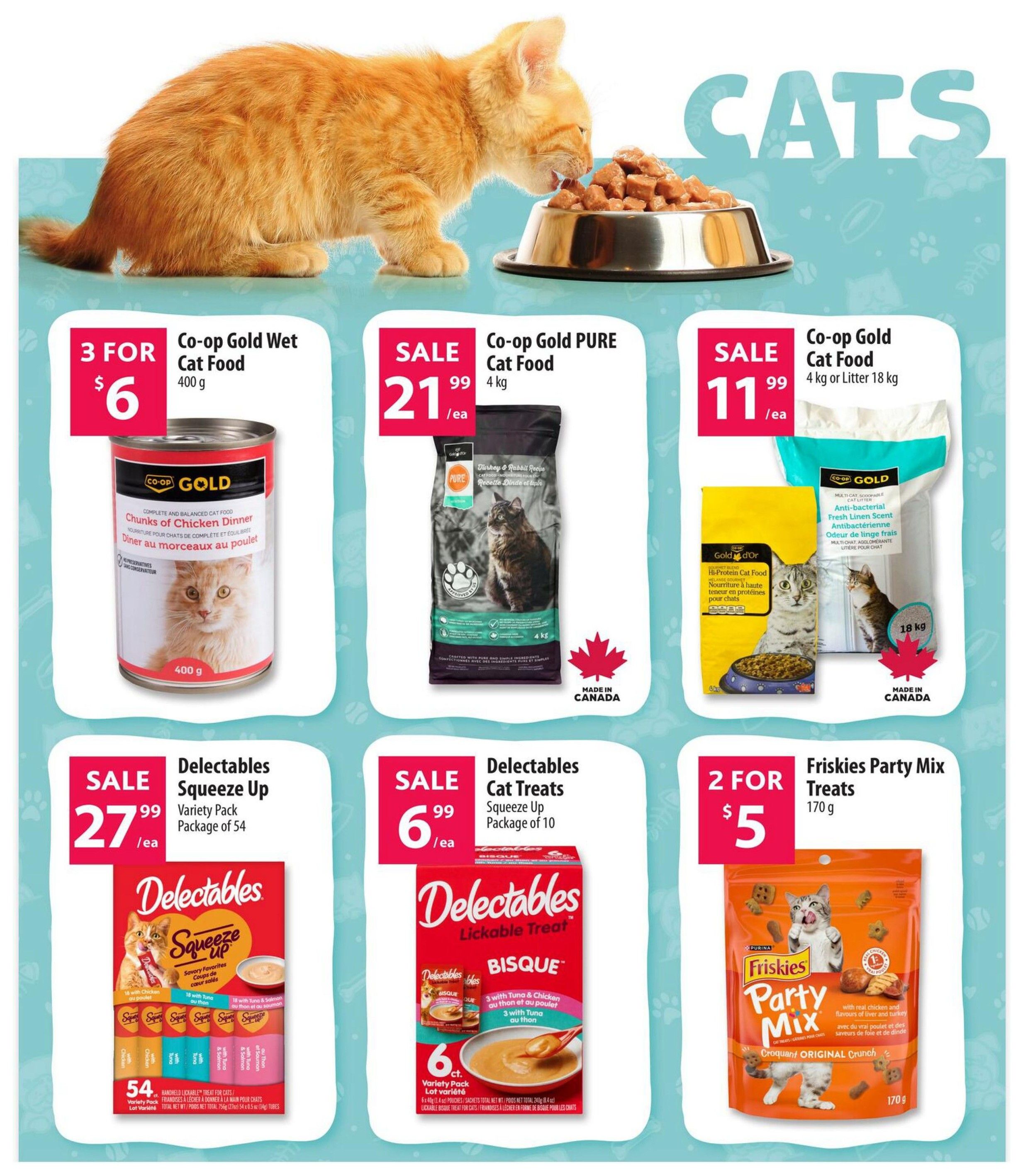 Co-op (West) Fur-tastic Savings For Pets Flyer October 22 to November 11