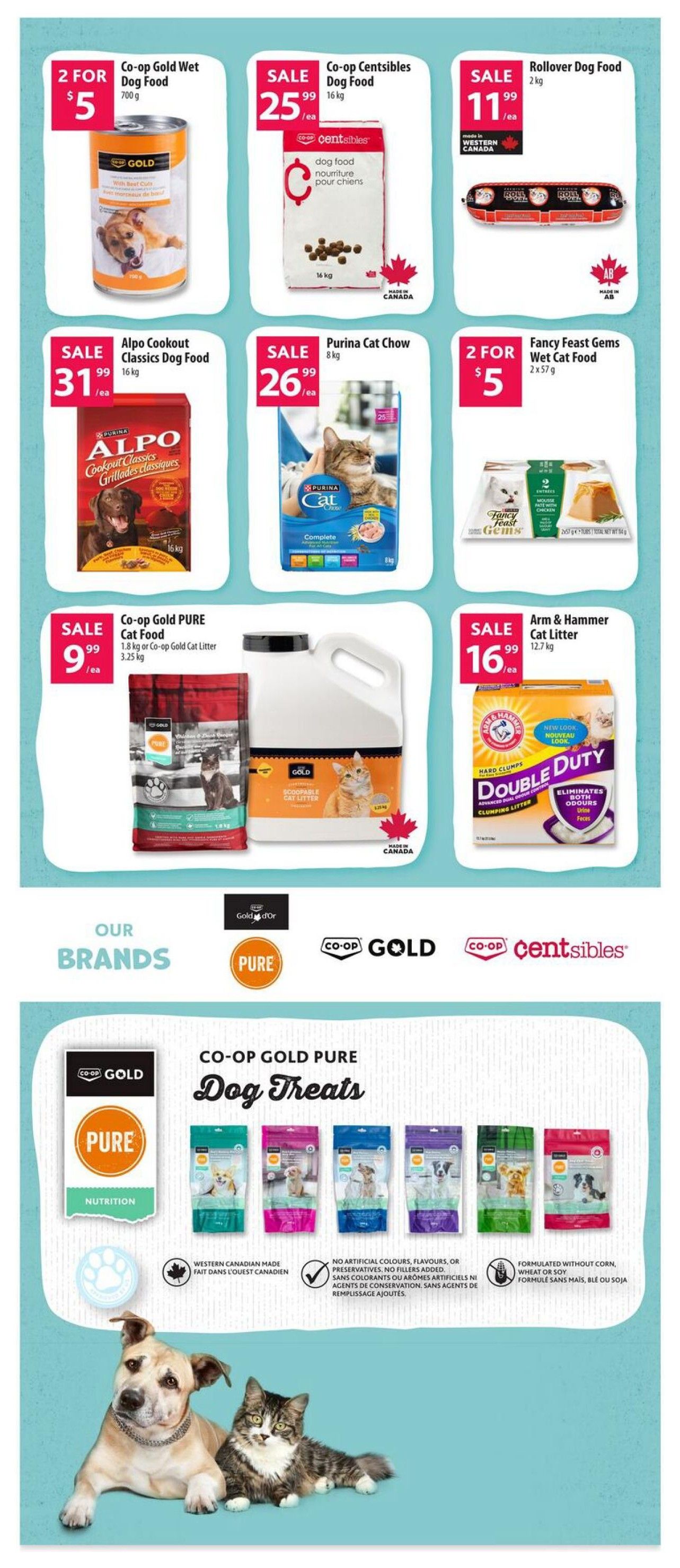 Co-op (West) Fur-tastic Savings For Pets Flyer October 22 to November 11