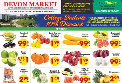 Devon Market Weekly Ad October 21 - 27, 2026