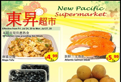 New Pacific Supermarket Flyer July 24 to 27