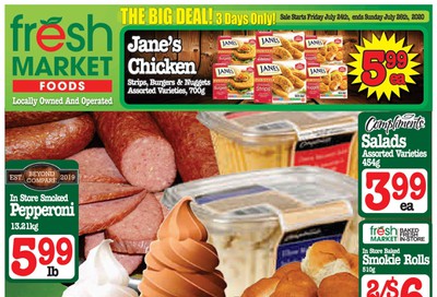 Fresh Market Foods Flyer July 24 to 30