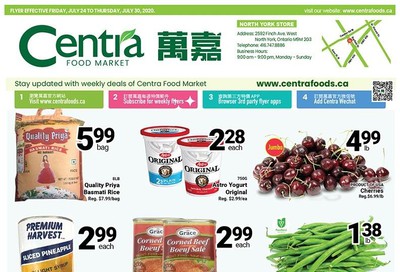 Centra Foods (North York) Flyer July 24 to 30