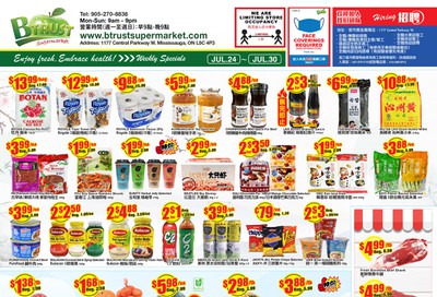 Btrust Supermarket (Mississauga) Flyer July 24 to 30