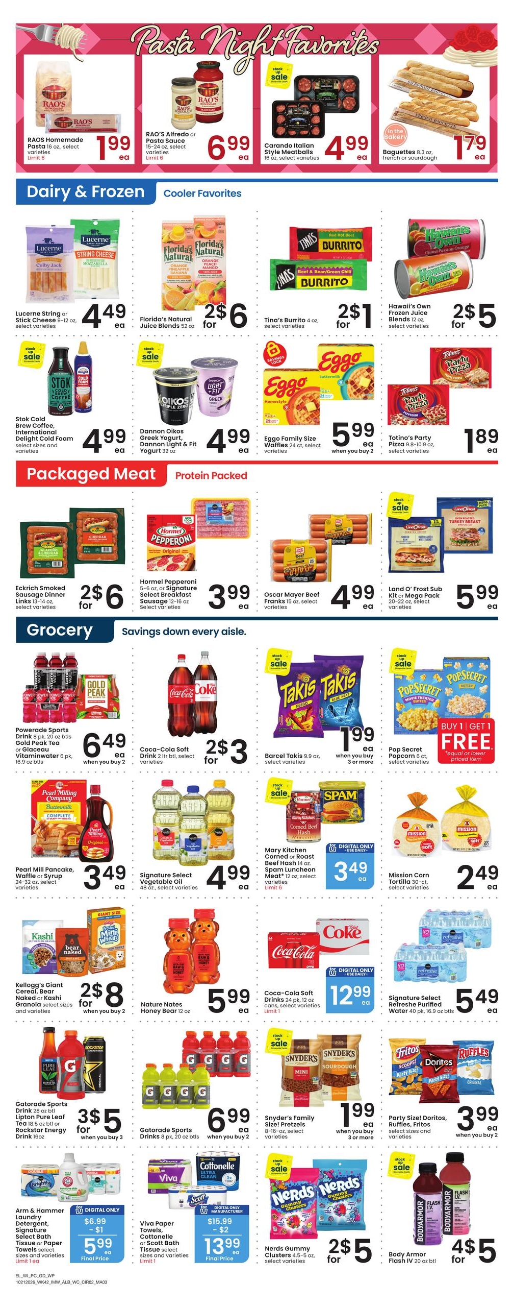 Albertsons (Elko Area, NV) Weekly Ad October 21 - 27, 2026