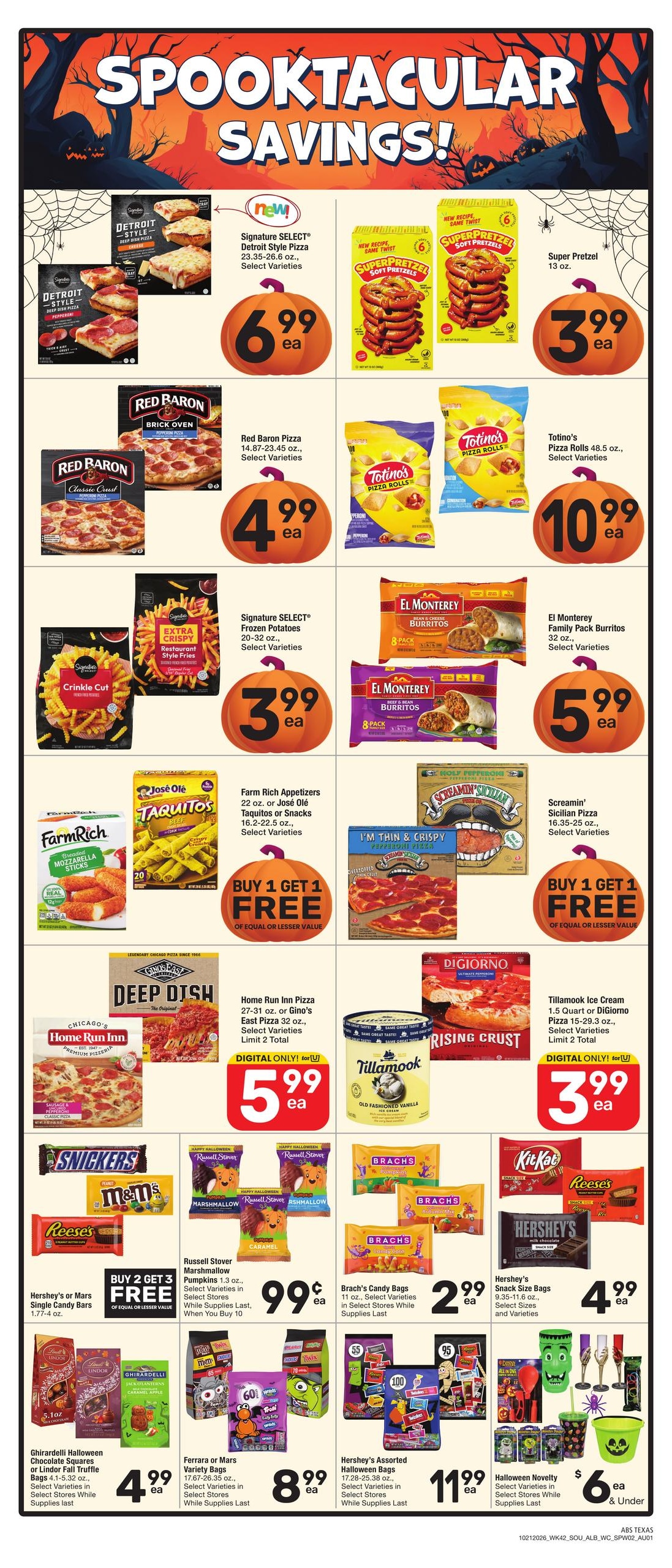 Albertsons (Genoa Area, AR) Weekly Ad October 21 - 27, 2026