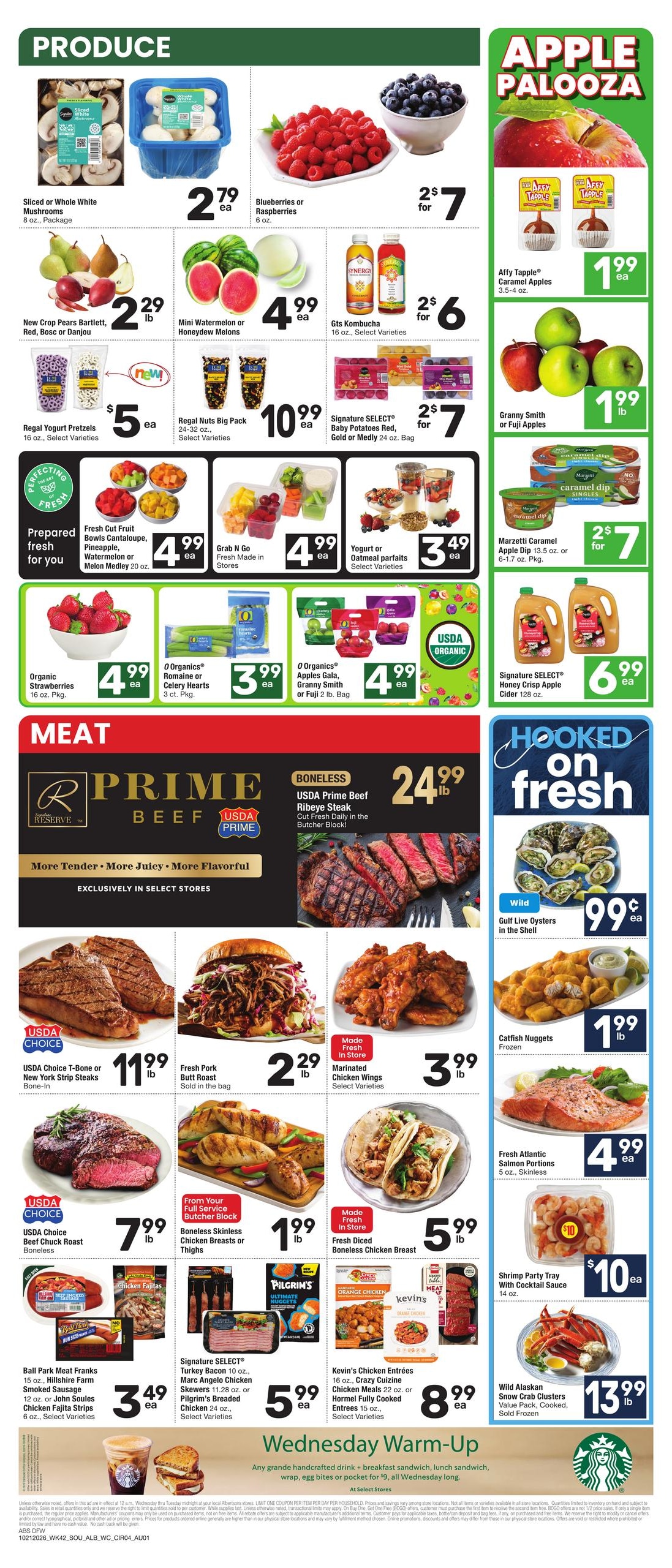 Albertsons (Genoa Area, AR) Weekly Ad October 21 - 27, 2026
