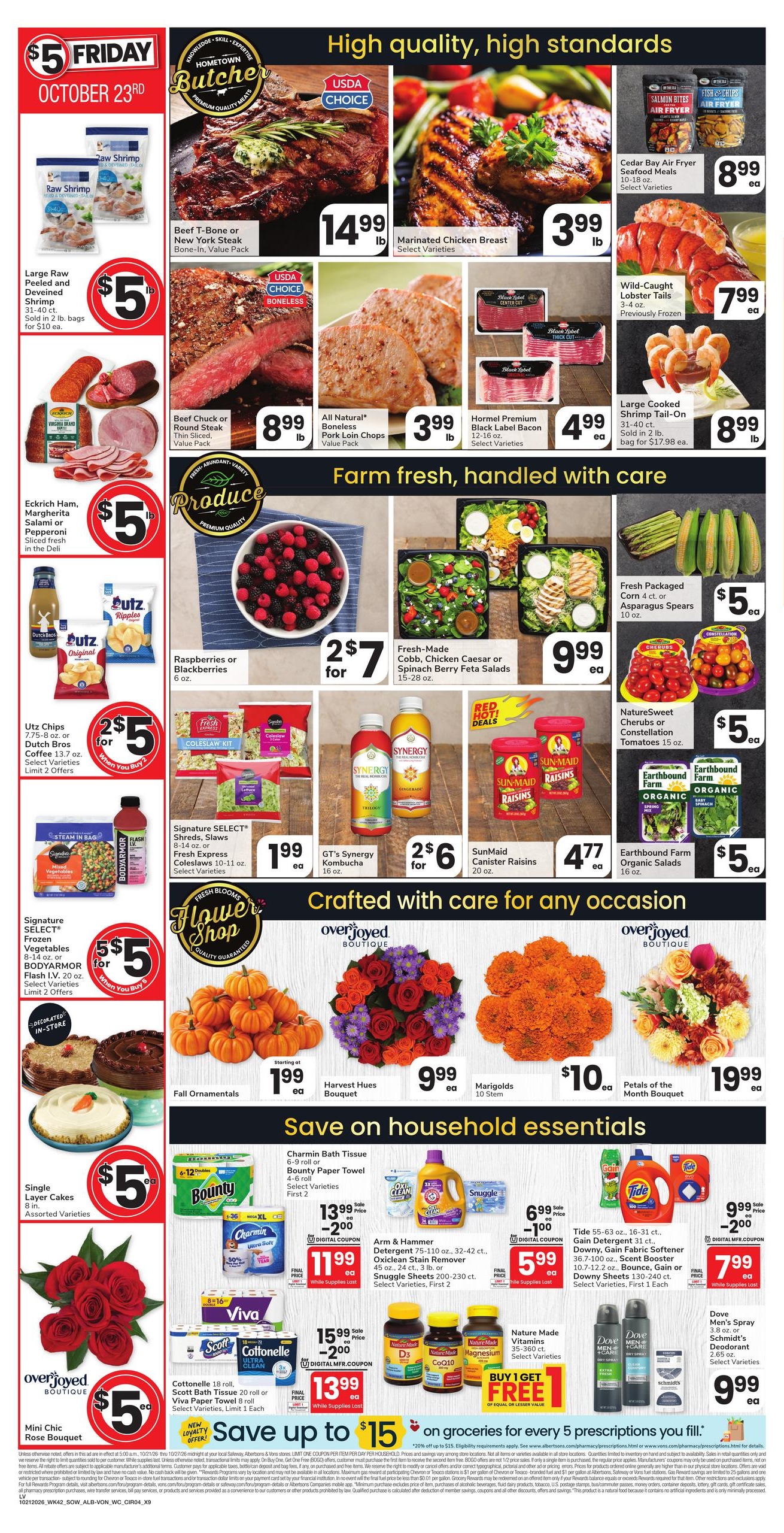 Albertsons (Henderson Area, NV) Weekly Ad October 21 - 27, 2026