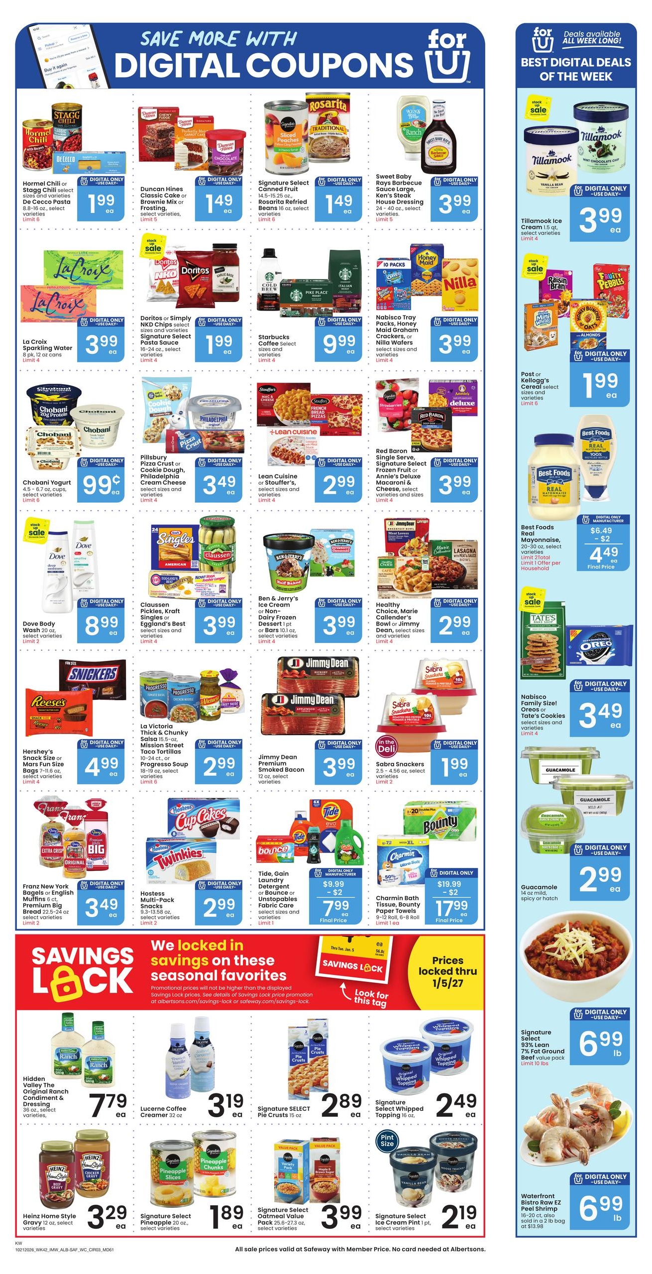 Albertsons (Hungry Horse Area, MT) Weekly Ad October 21 - 27, 2026