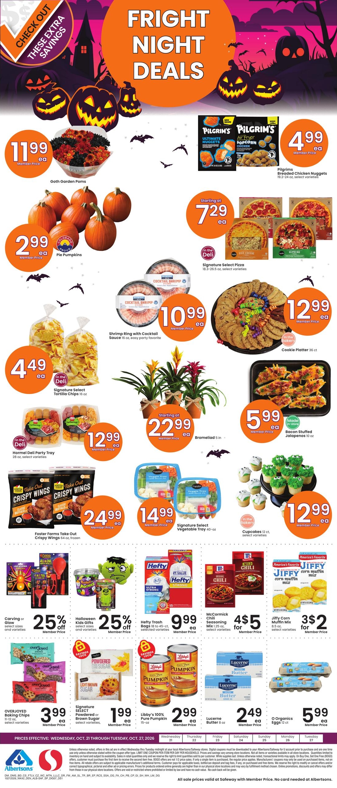 Albertsons (Ignacio Area, CO) Weekly Ad October 21 - 27, 2026