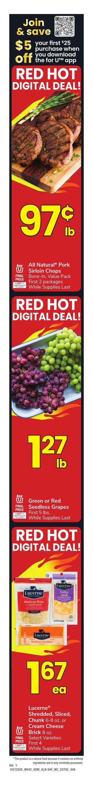 Albertsons (Lake Havasu City Area, AZ) Weekly Ad October 21 - 27, 2026