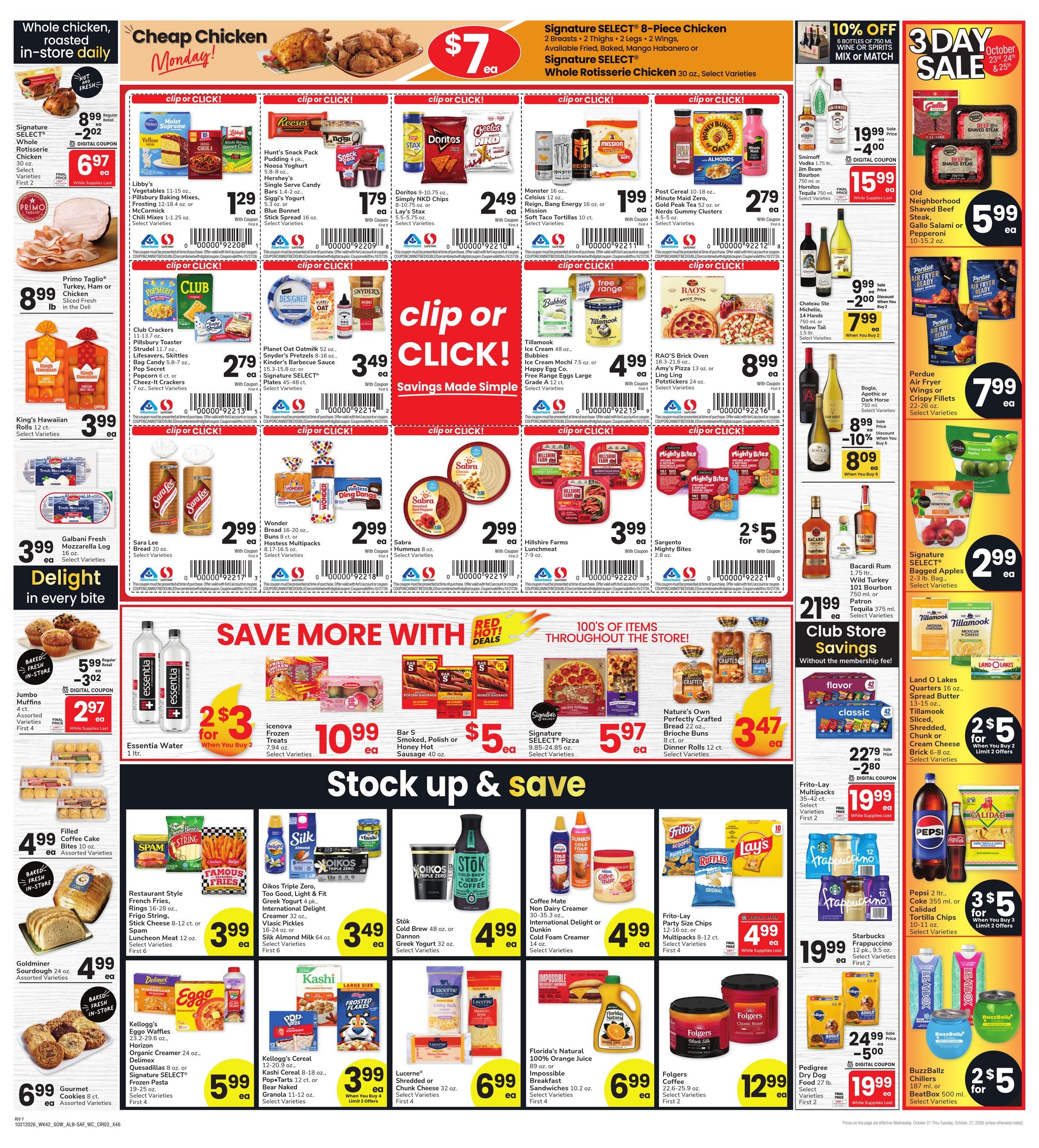 Albertsons (Lake Havasu City Area, AZ) Weekly Ad October 21 - 27, 2026