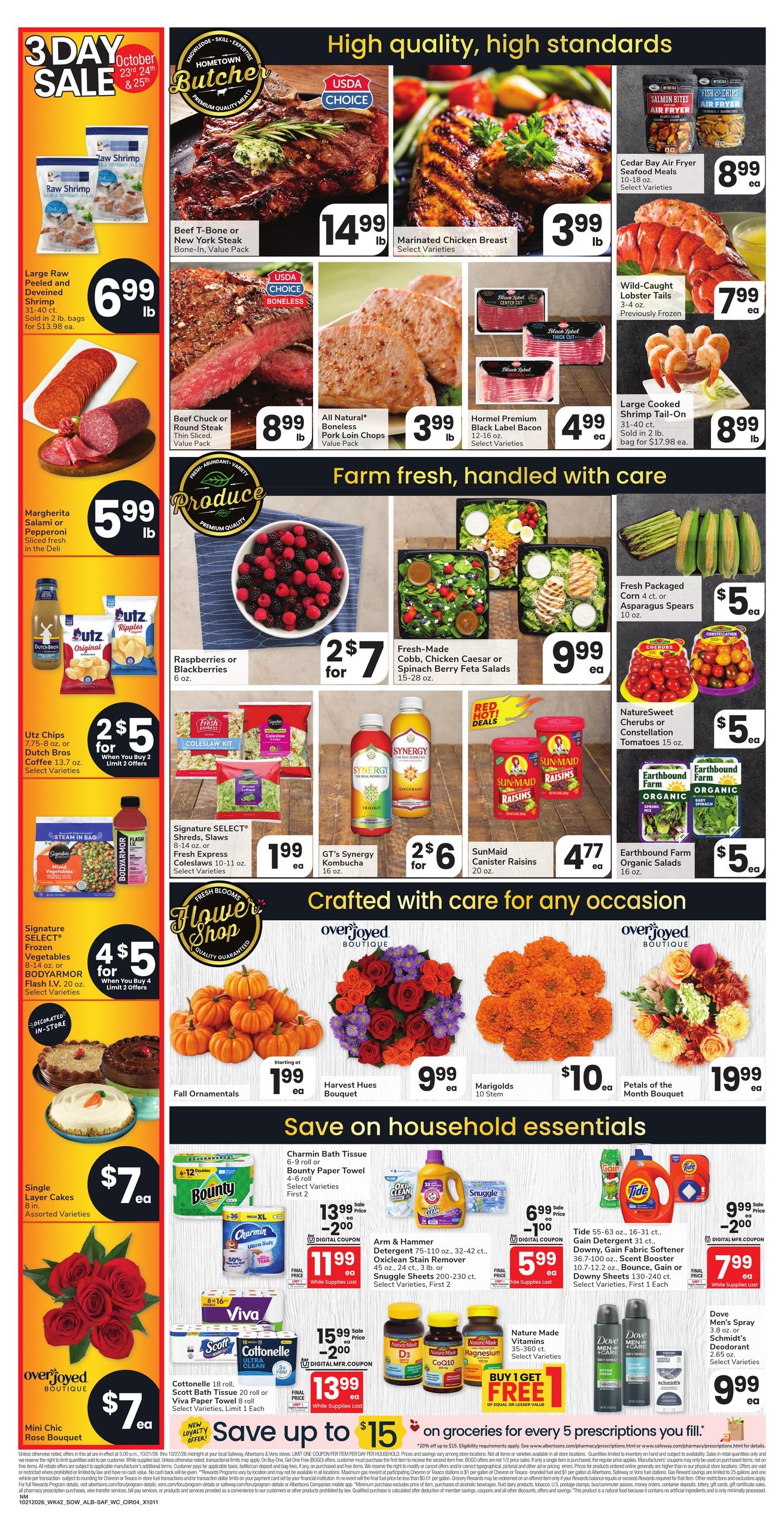 Albertsons (Las Cruces Area, NM) Weekly Ad October 21 - 27, 2026