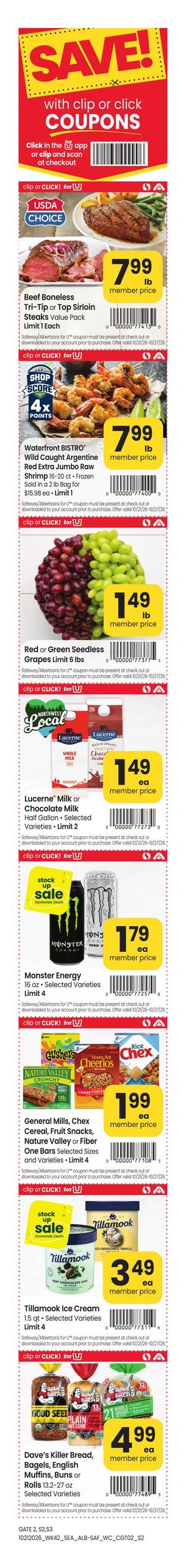 Albertsons (Moscow Area, ID) Weekly Ad October 21 - 27, 2026