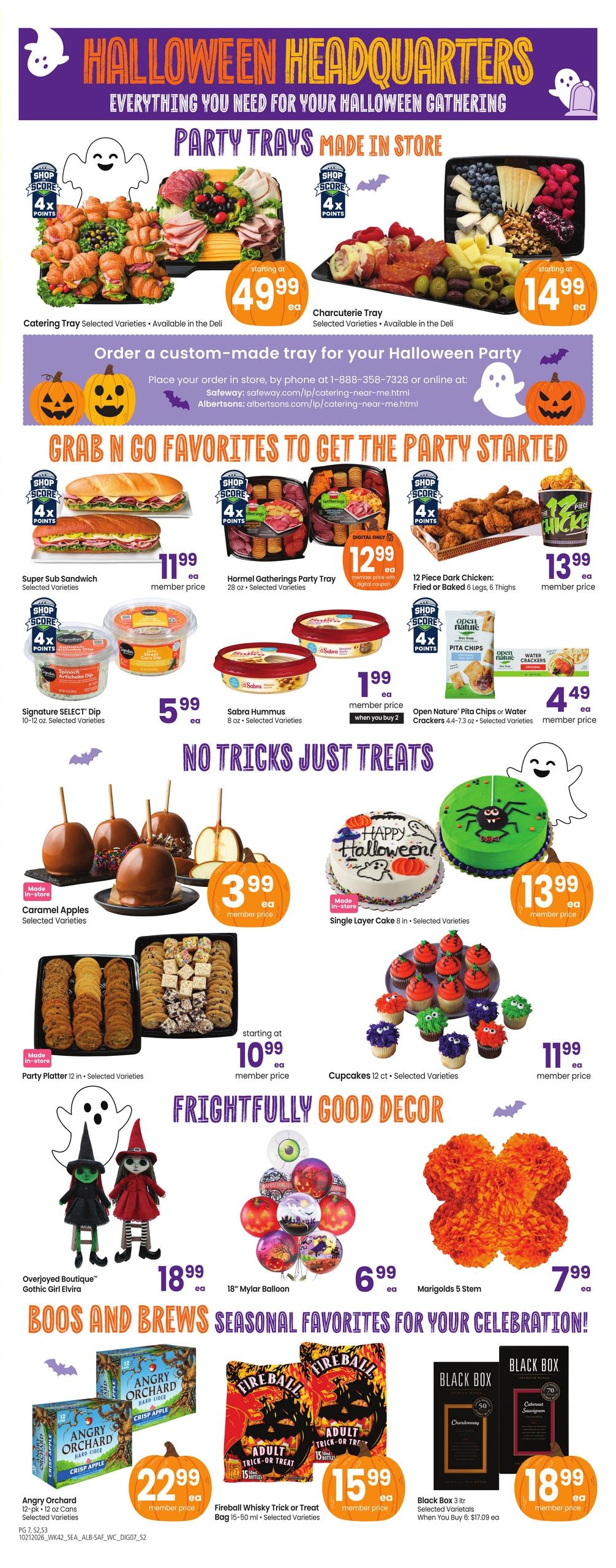 Albertsons (Moscow Area, ID) Weekly Ad October 21 - 27, 2026