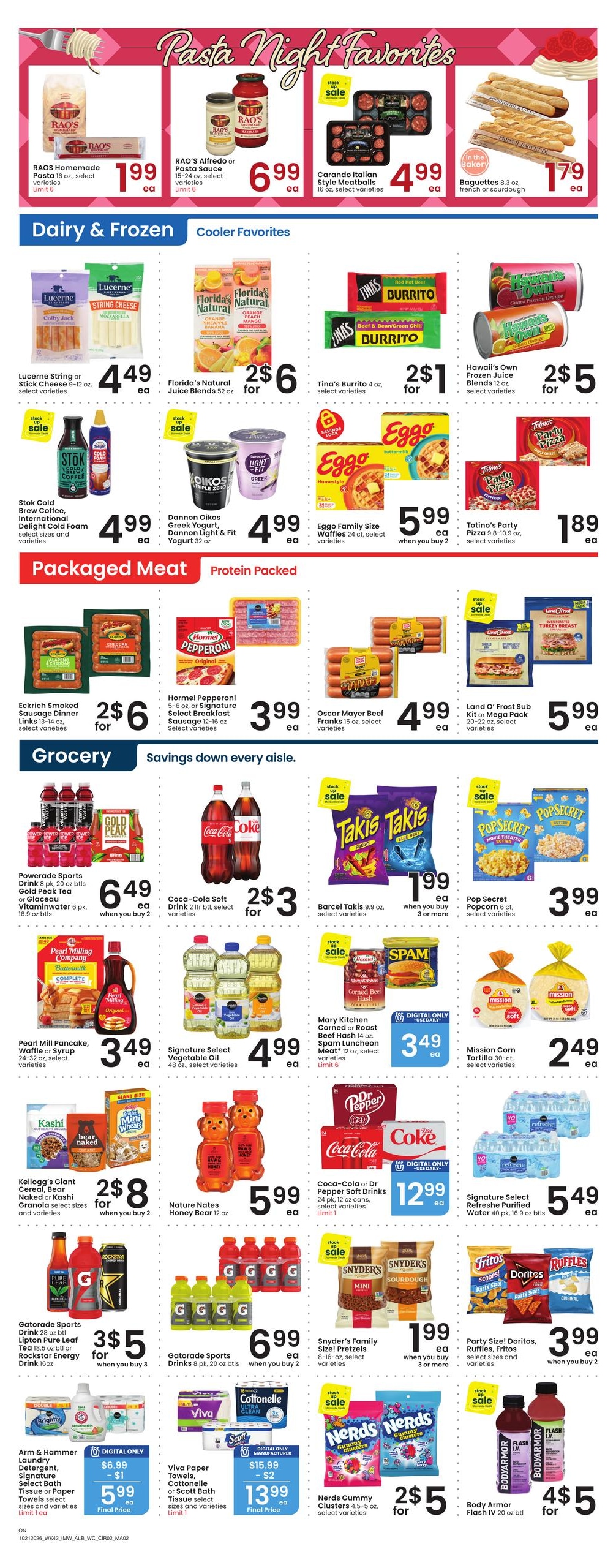 Albertsons (Ontario Area, OR) Weekly Ad October 21 - 27, 2026