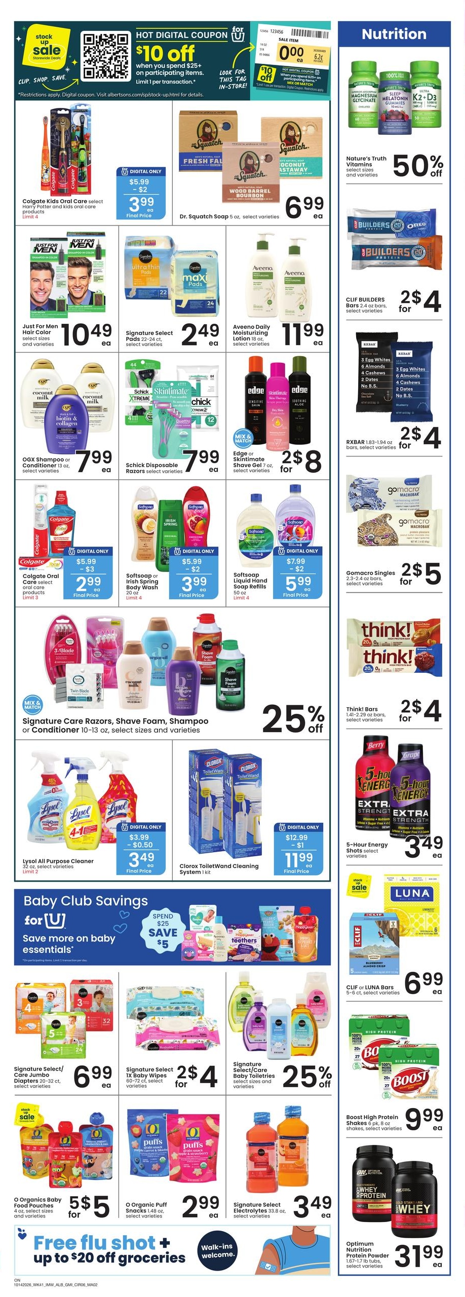 Albertsons (Ontario Area, OR) Weekly Ad October 21 - 27, 2026