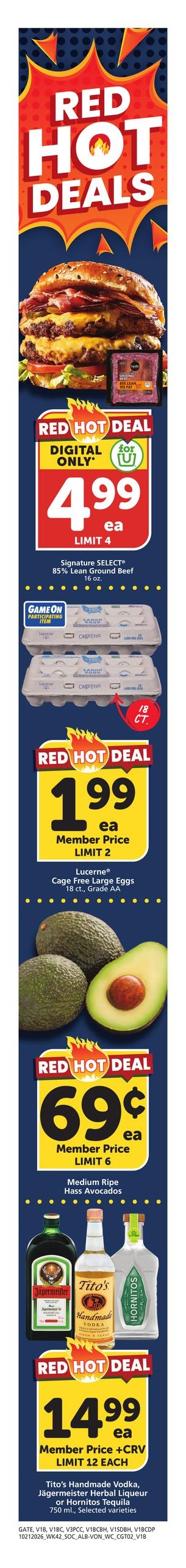 Albertsons (Oxnard-Ventura Area, CA) Weekly Ad October 21 - 27, 2026