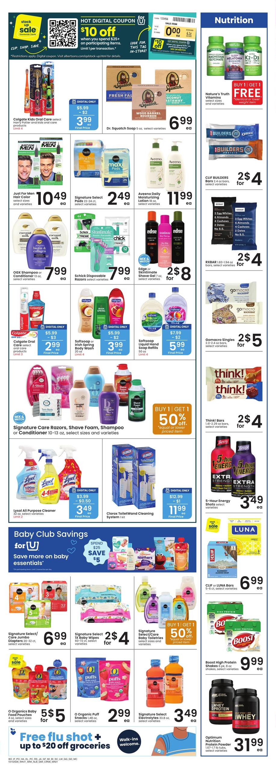 Albertsons (Rock Springs Area, WY) Weekly Ad October 21 - 27, 2026