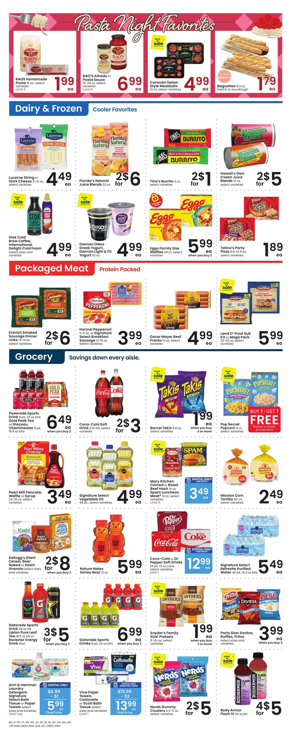 Albertsons (Twin Falls Area, ID) Weekly Ad October 21 - 27, 2026