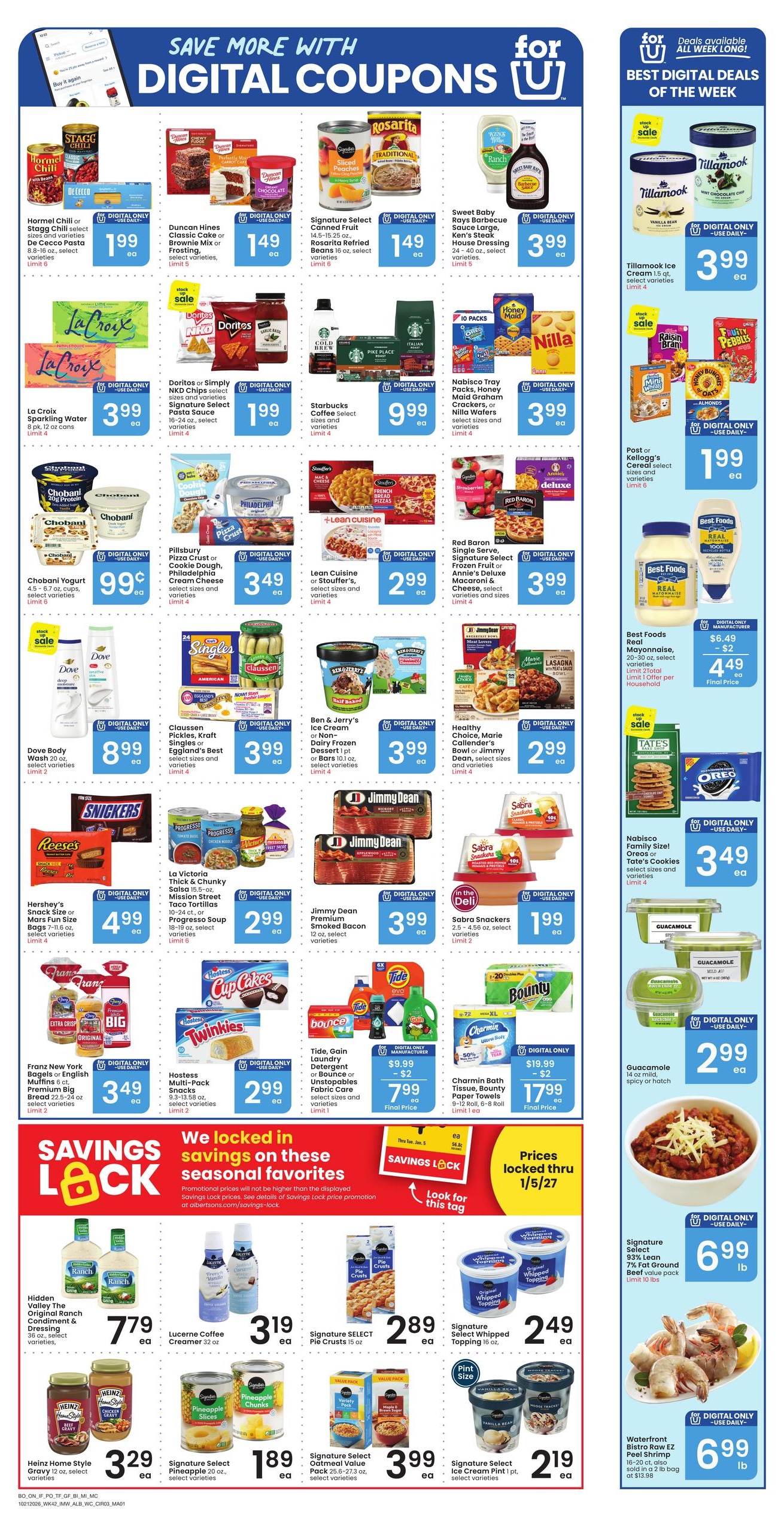 Albertsons Weekly Ad October 21 - 27, 2026