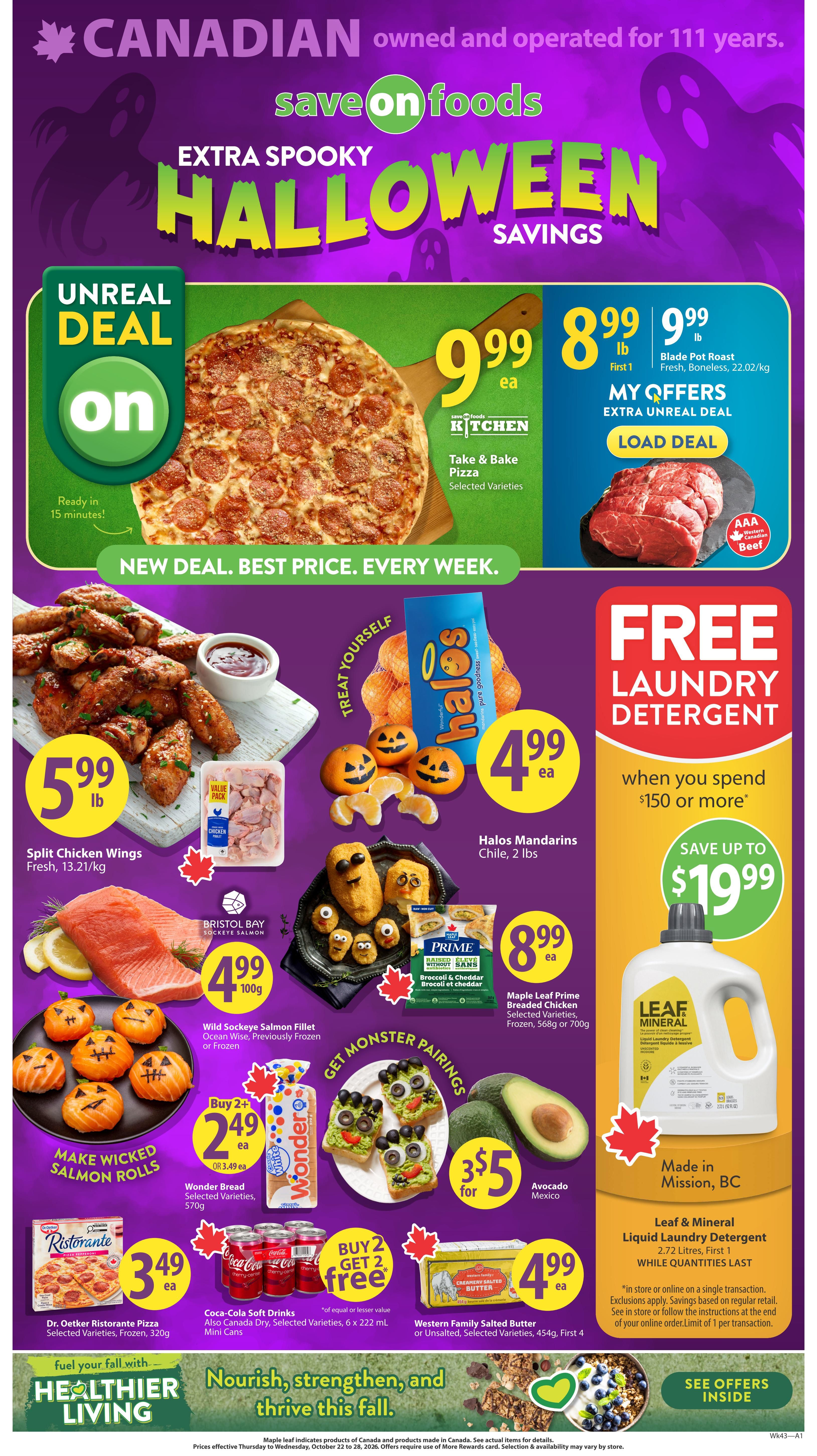 Save On Foods (BC) Flyer October 22 to 28